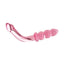 Prisms Erotic Glass Hamsa G-Spot Glass Wand - Pink