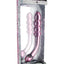 Prisms Erotic Glass Hamsa G-Spot Glass Wand - Pink