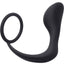 Prostatic Play Explorer II Silicone Prostate Stimulator + Cock Ring - Black