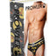 Prowler BDSM Rubber Ducks Brief - Black/Yellow - Small
