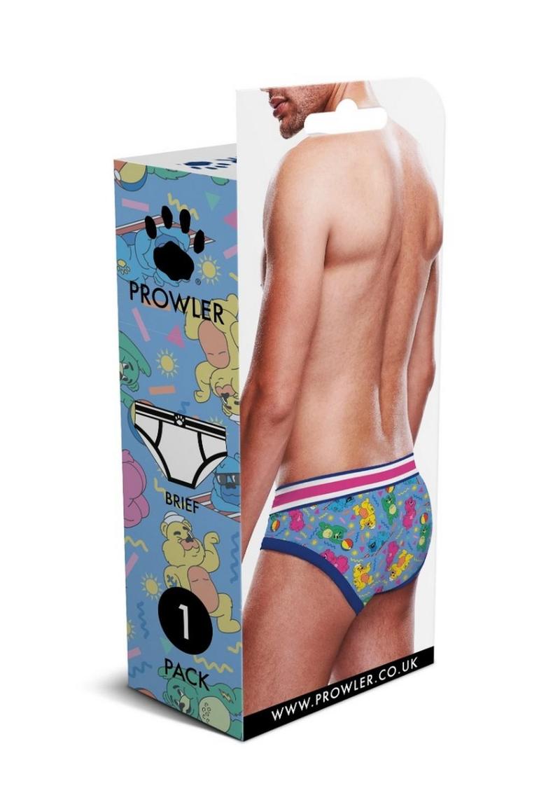 Prowler Beach Bears Brief - Blue - Medium