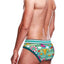 Prowler Beach Brief - Aqua/Green - Medium