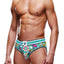 Prowler Beach Open Brief - Aqua/Green - Medium