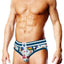 Prowler Bears with Hearts Brief - Blue - XLarge