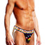 Prowler Black Oversized Paw Jock - Black/Multicolor/Rainbow - XXLarge
