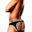Prowler Black Oversized Paw Open Brief - Black/Multicolor/Rainbow - XXLarge