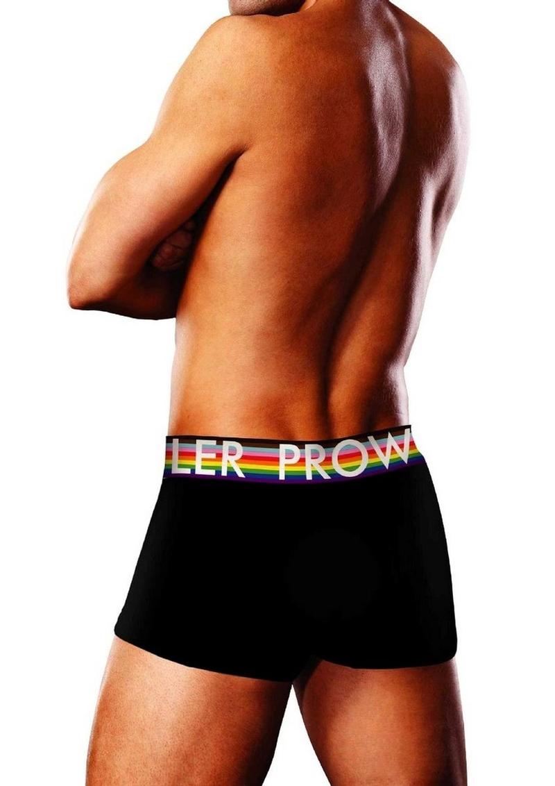 Prowler Black Oversized Paw Trunk - Black/Multicolor/Rainbow - Large