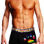 Prowler Black Oversized Paw Trunk - Black/Multicolor/Rainbow - Medium
