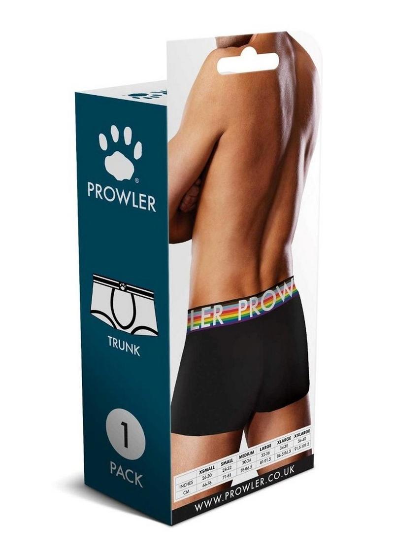 Prowler Black Oversized Paw Trunk - Black/Multicolor/Rainbow - XLarge