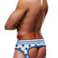 Prowler Blue Paw Open Brief - Blue/White - Large