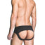 Prowler Red Ass-Less Brief - Black - Small