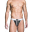 Prowler Red Ass-Less Jock - Black/White - Small