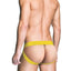 Prowler Red Ass-Less Jock - Black/Yellow - Small