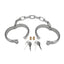 Prowler Red Heavy Duty Metal Ankle Cuffs - Stainless