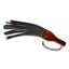 Prowler Red Leather and Wood Fringe Paddle - Black/Brown