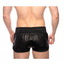Prowler Red Leather Sport Shorts - Black - Large