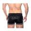 Prowler Red Leather Sport Shorts - Black/Gray/Grey - Medium
