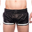 Prowler Red Leather Sport Shorts - Black/White - Small