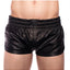 Prowler Red Leather Sport Shorts - Black - Small