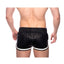 Prowler Red Leather Sport Shorts - Black/White - XLarge