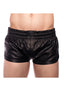 Prowler Red Leather Sport Shorts - Black - XSmall