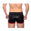 Prowler Red Leather Sport Shorts - Black/Red - 3XLarge
