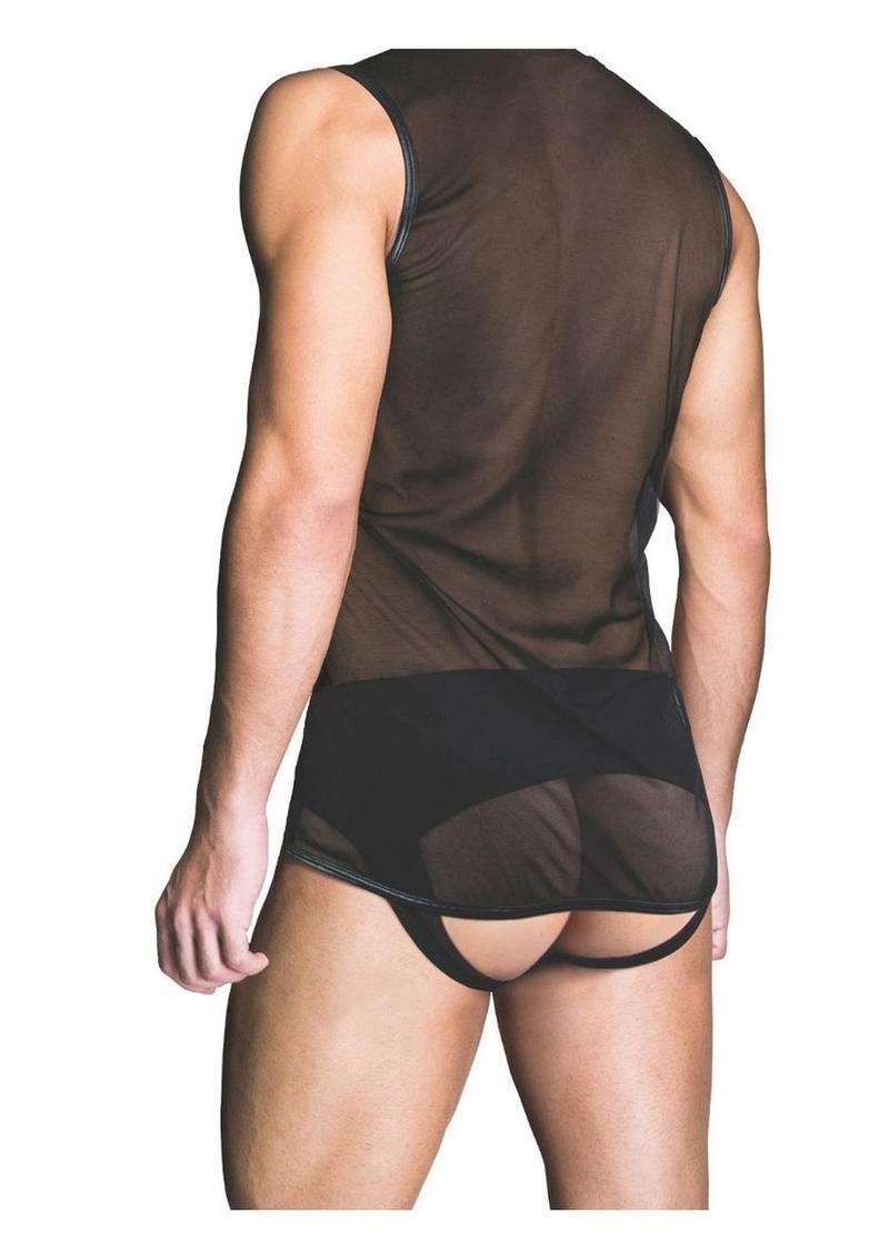 Prowler Red Mesh Vest - Black - Small