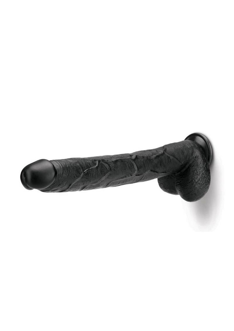 Prowler Red The Destroyer Realistic Dildo with Suction Cup - Black - 15in