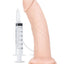 Prowler Red Ultra Cock Realistic Squirting Dildo