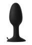 Prowler Weighted Butt Plug - Black - Small