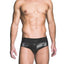 Prowler Red Wetlook Ass-Less Brief - Black - Small