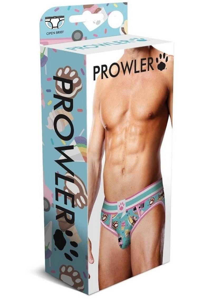 Prowler Sundae Open Brief - Blue/Pink - XLarge