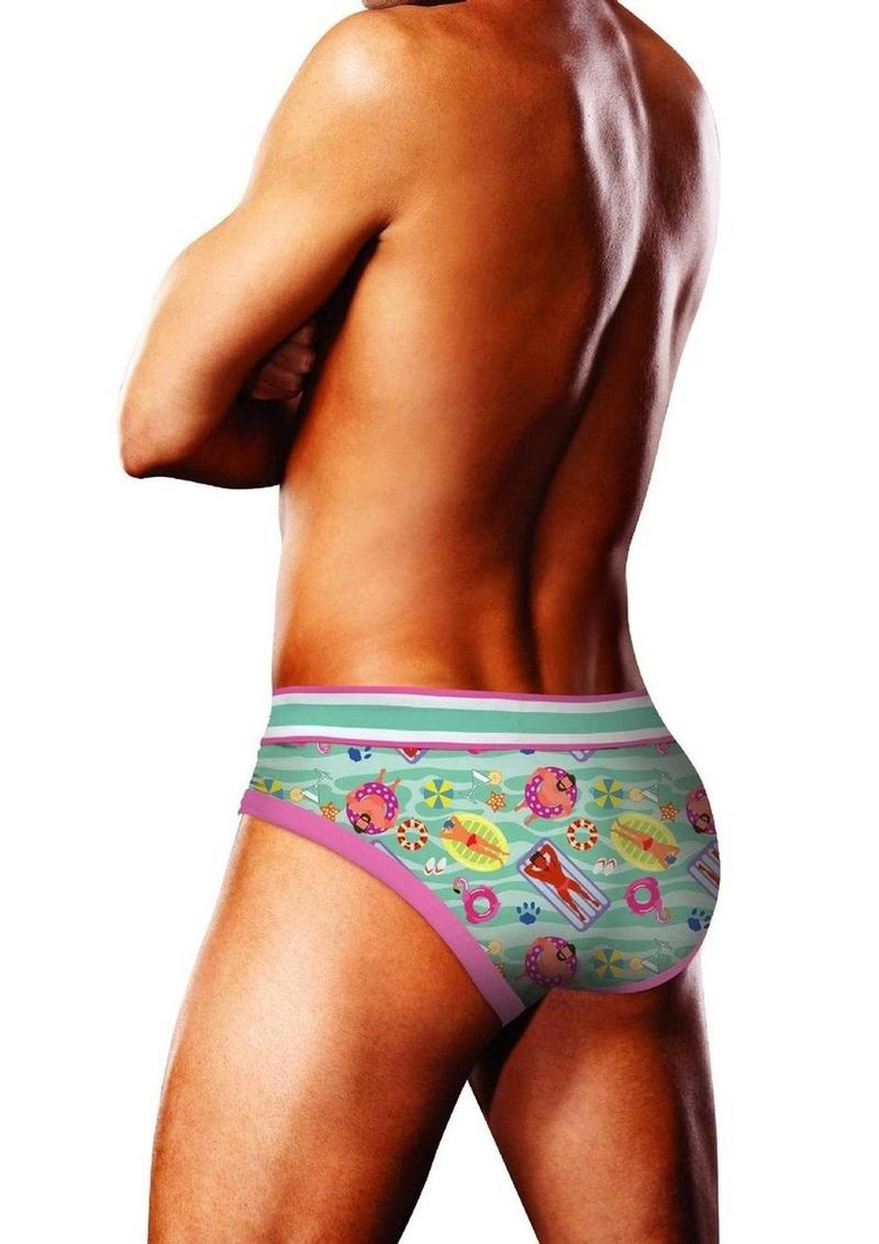 Prowler Swimming Brief - Blue/Multicolor - Large