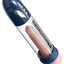 Pump Worx Max Boost Pro Flow Rechargeable Penis Pump - Blue