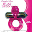 Purrfect Pets Buzz Bunny Stimulator with Vibrating Bullet - Pink