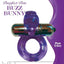 Purrfect Pets Buzz Bunny Stimulator with Vibrating Bullet - Purple