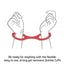 Quickie Cuffs - Red - Large