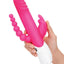 Rabbit Essential Silicone Rechargeable Double Penetration Rabbit Vibrator