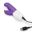 Rabbit Essentials Silicone Rechargeable G-Spot Rabbit Vibrator