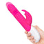 Rabbit Essentials Silicone Rechargeable G-Spot Thrusting Rabbit Vibrator