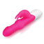 Rabbit Essentials Silicone Rechargeable Pearls Rabbit Vibrator - Hot Pink/Pink