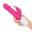 Rabbit Essentials Silicone Rechargeable Thrusting Rabbit Vibrator