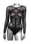 Radiance Long Sleeve Body Suit - Black