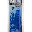 Raging Hard-Ons - Slimline Anal Series - Ass Play Ballsy Dildo with Balls - Blue/Cobalt Blue - 7in