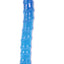 Raging Hard-Ons - Slimline Anal Series - Ass Play Ballsy Dildo with Balls - Blue/Cobalt Blue - 9in