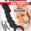 Ram Anal Trainer #2 Silicone Anal Probe - Black