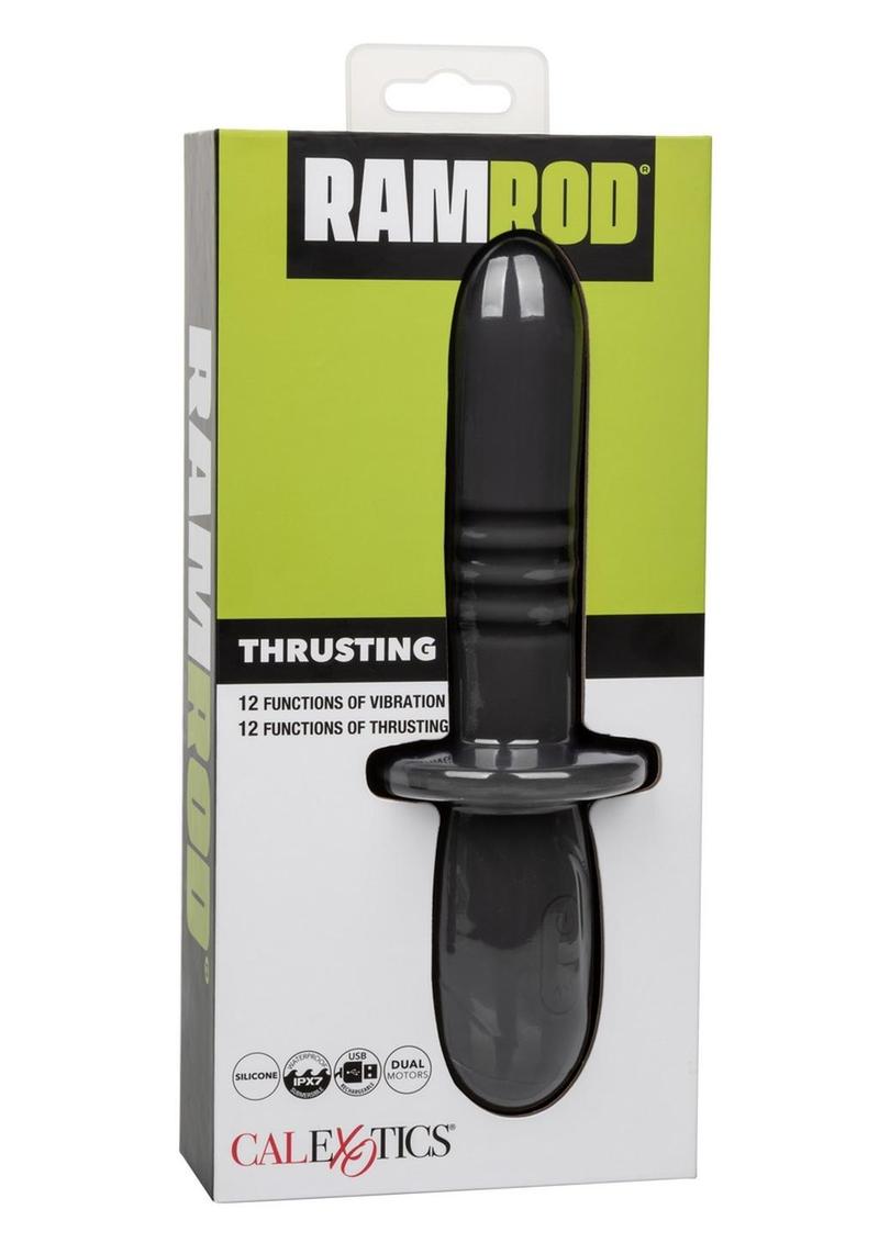 Ramrod Thrusting Rechargeable Silicone Anal Probe