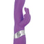 Ravishing Rabbit Silicone Rechargeable Vibrator - Purple