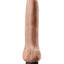 Real Feel Deluxe No. 10 Wallbanger Vibrating Dildo with Balls - Vanilla - 10in