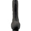 Real Feel Deluxe No. 7 Wallbanger Vibrating Dildo with Balls - Black - 9in